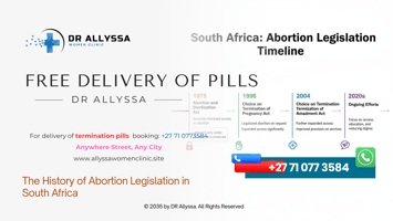 The History Of Abortion Legislation In South Africa